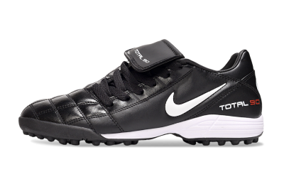 Nike Total 90 III TF Football Shoes - Black/White/Red