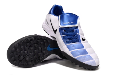 Nike Total 90 III TF Football Shoes - Blue/White/Black