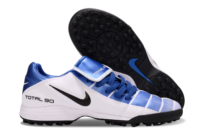 Nike Total 90 III TF Football Shoes - Blue/White/Black