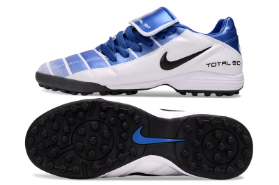 Nike Total 90 III TF Football Shoes - Blue/White/Black