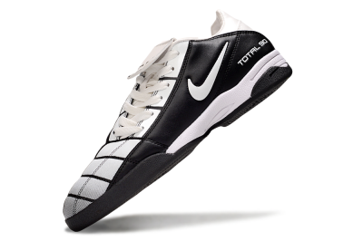 Nike Total 90 III IC Football Shoes - Silver/Black/White