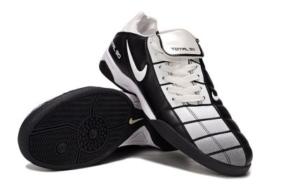 Nike Total 90 III IC Football Shoes - Silver/Black/White