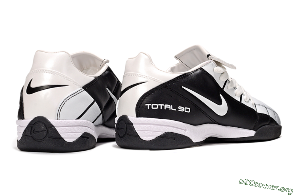 Nike Total 90 III IC Football Shoes - Silver/Black/White 7