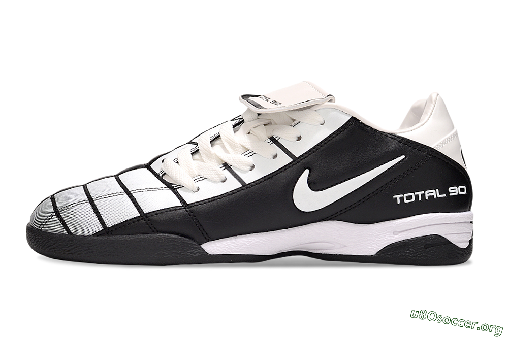 Nike Total 90 III IC Football Shoes - Silver/Black/White 3