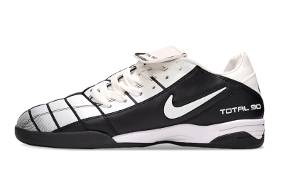Nike Total 90 III IC Football Shoes - Silver/Black/White