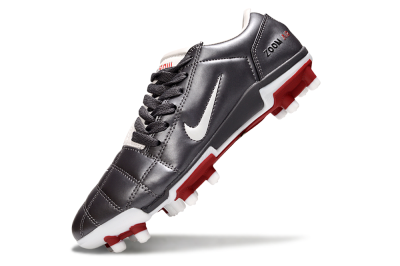 Nike Air Zoom Total 90 III FG Football Boots - Silver/White/Red