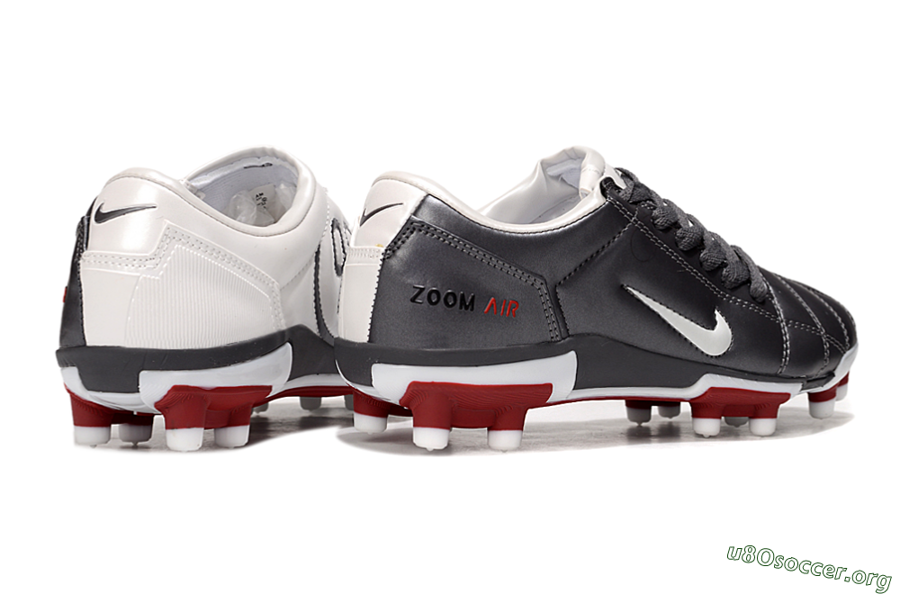 Nike Air Zoom Total 90 III FG Football Boots - Silver/White/Red 7