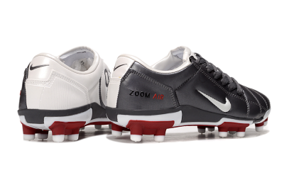 Nike Air Zoom Total 90 III FG Football Boots - Silver/White/Red