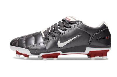 Nike Air Zoom Total 90 III FG Football Boots - Silver/White/Red