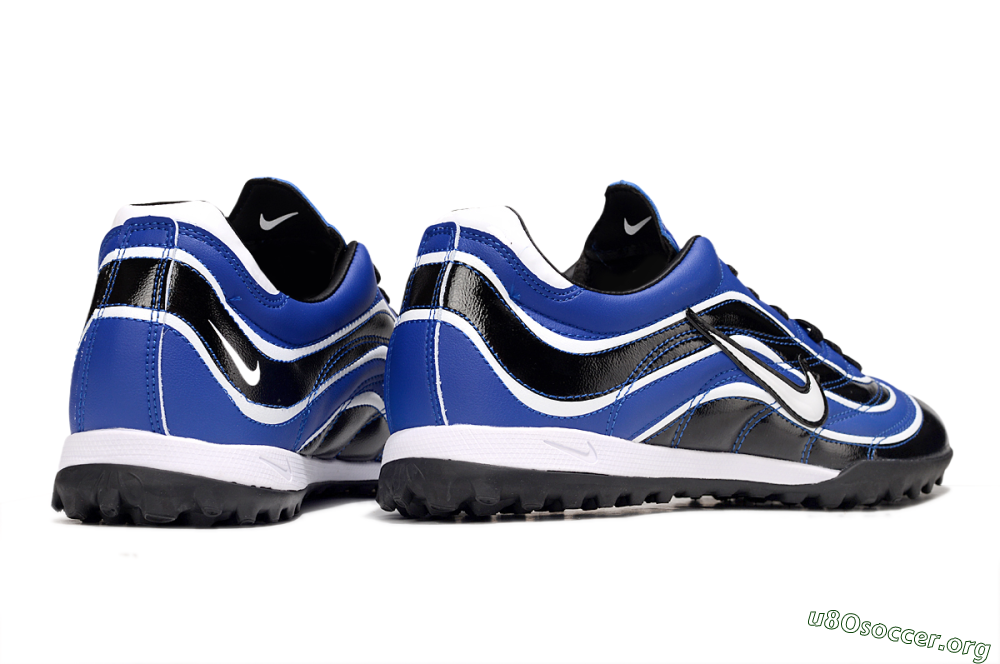 Nike Mercurial R9 TF Football Shoes - Black/Blue/White 6