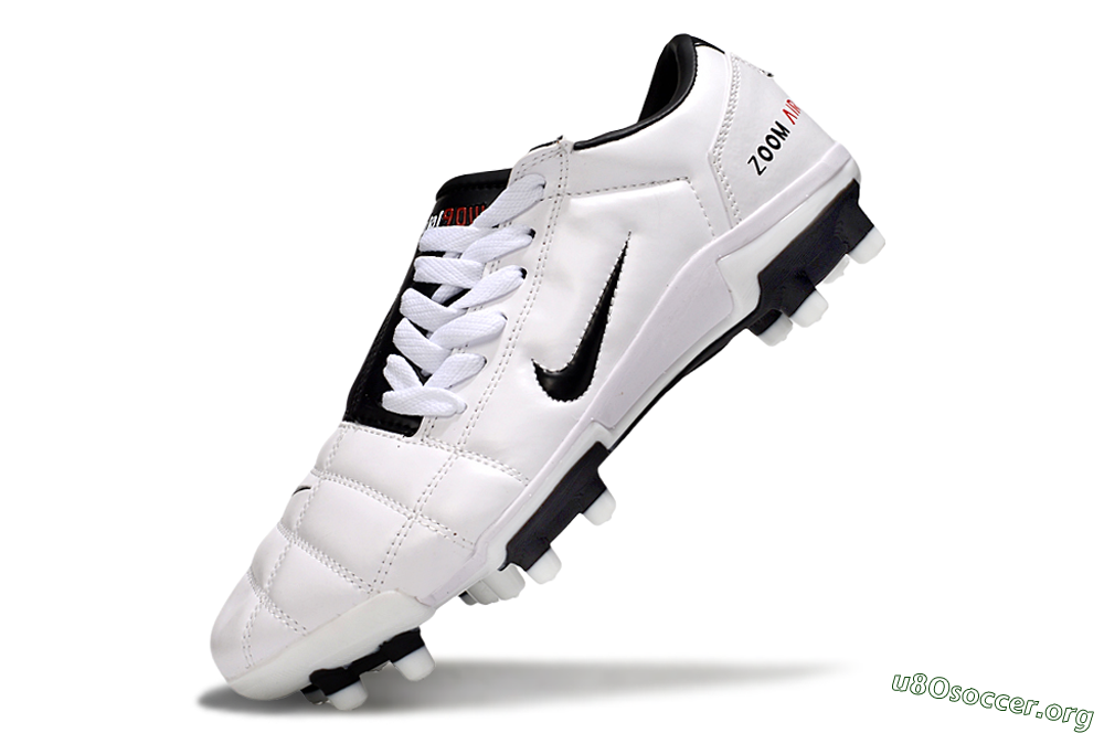Nike Air Zoom Total 90 III FG Football Boots - White/Black/Red 6