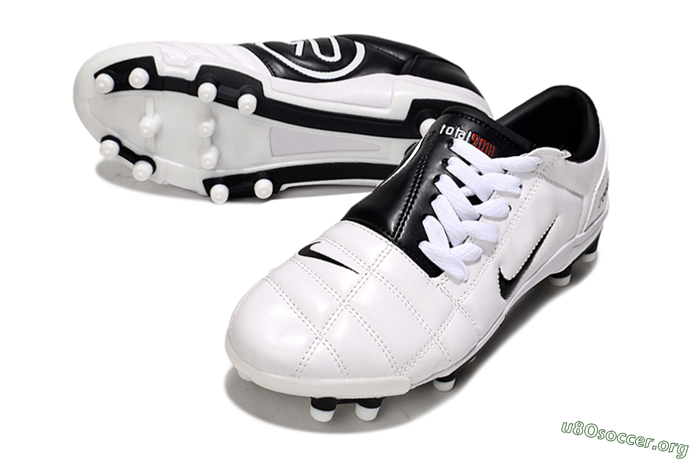 Nike Air Zoom Total 90 III FG Football Boots - White/Black/Red 0