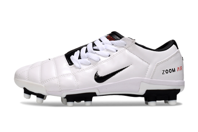 Nike Air Zoom Total 90 III FG Football Boots - White/Black/Red