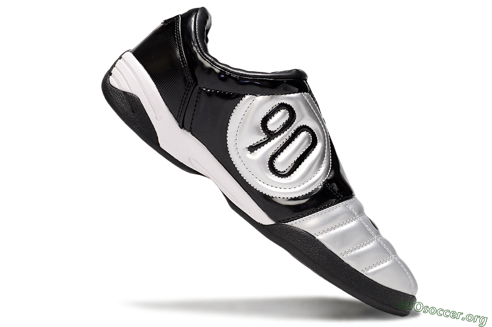 Nike Total 90 III IC Football Shoes - Silver/Black/White 5