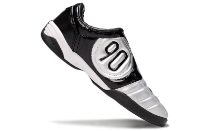 Nike Total 90 III IC Football Shoes - Silver/Black/White
