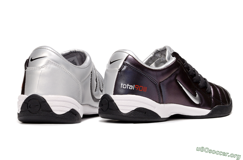 Nike Total 90 III IC Football Shoes - Purple/Silver/White 7