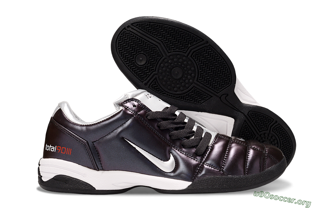 Nike Total 90 III IC Football Shoes - Purple/Silver/White 2