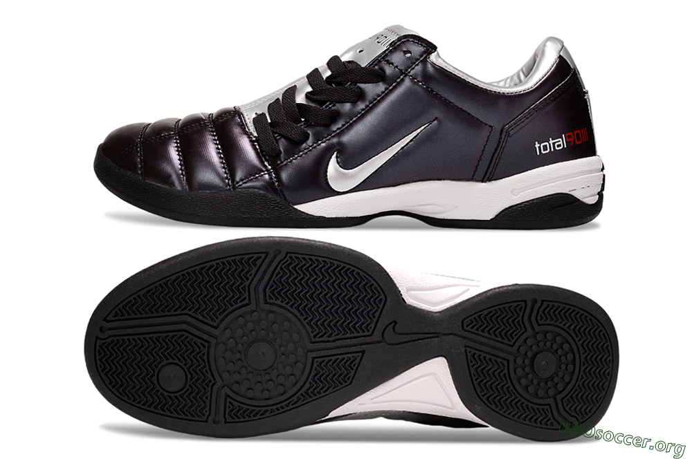 Nike Total 90 III IC Football Shoes - Purple/Silver/White 1