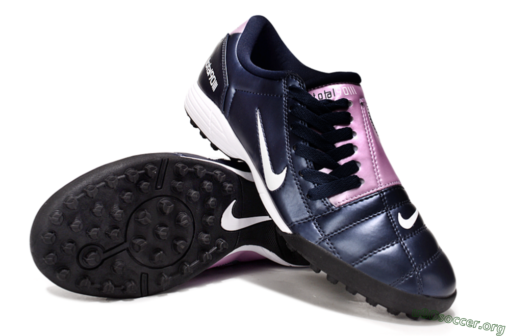 Nike Total 90 III TF Football Shoes - Blue/Pink/White 4