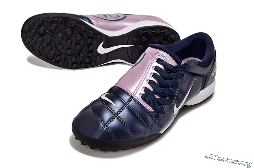 Nike Total 90 III TF Football Shoes - Blue/Pink/White 0