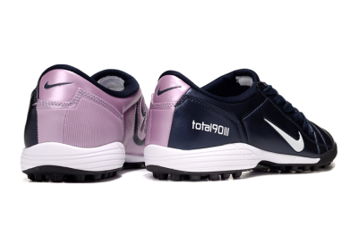 Nike Total 90 III TF Football Shoes - Blue/Pink/White