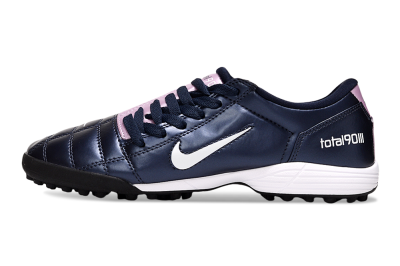 Nike Total 90 III TF Football Shoes - Blue/Pink/White