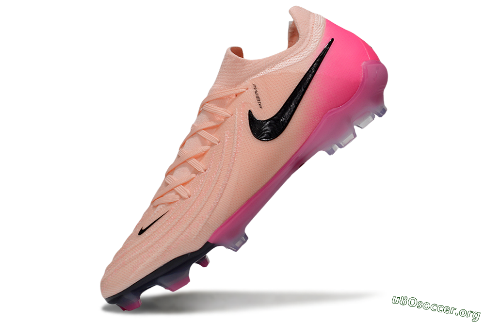 Nike Phantom GX 2 Elite FG Football Boots - Pink/Black 6