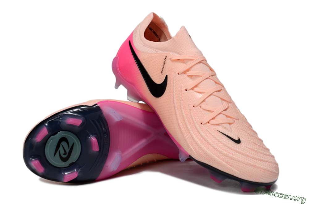 Nike Phantom GX 2 Elite FG Football Boots - Pink/Black 4