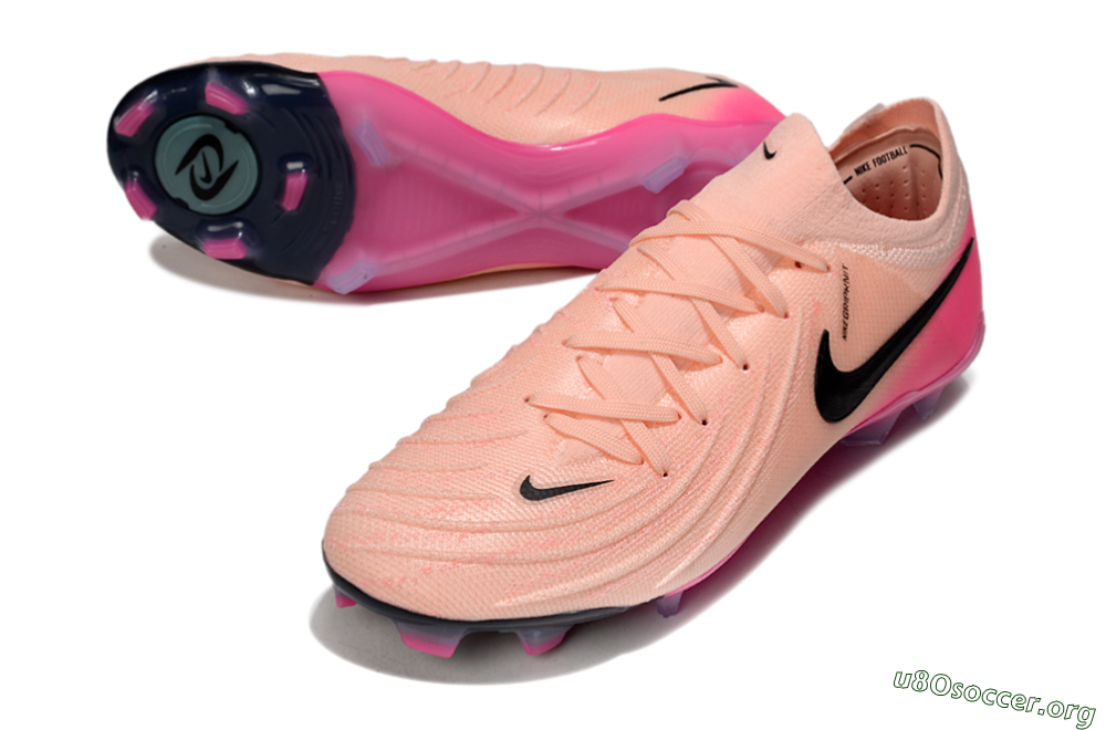 Nike Phantom GX 2 Elite FG Football Boots - Pink/Black 0