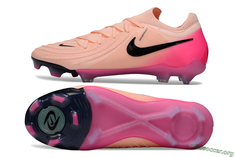 Nike Phantom GX 2 Elite FG Football Boots - Pink/Black 1