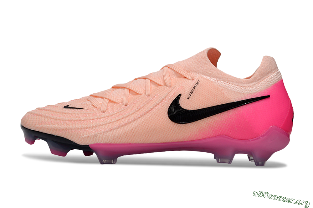 Nike Phantom GX 2 Elite FG Football Boots - Pink/Black 3
