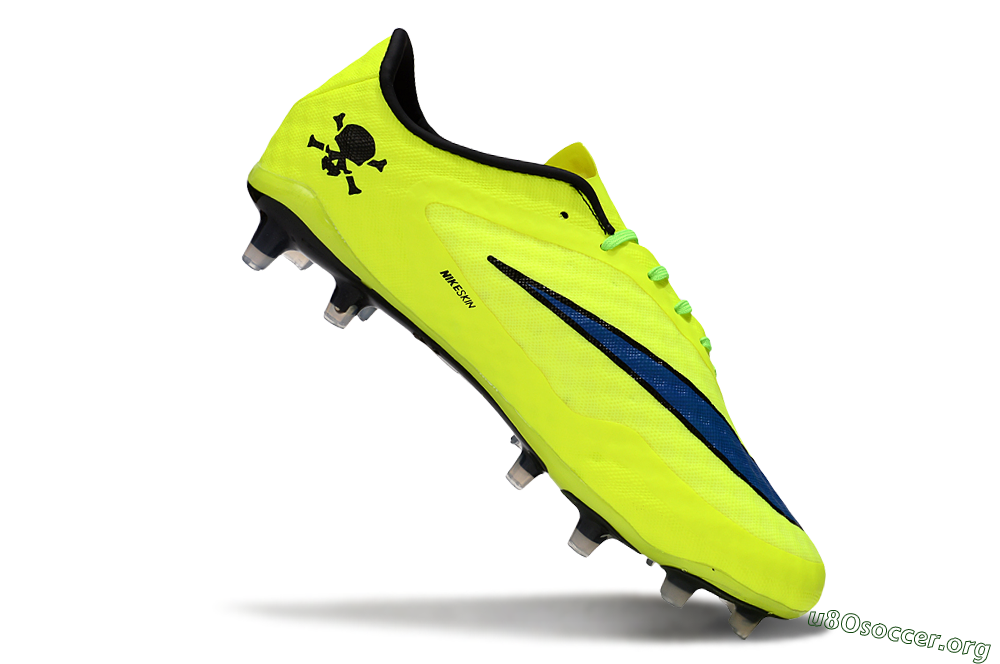 Nike Hypervenom Phantom FG Football Boots - Yellow/Black/Blue 5