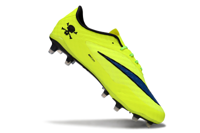 Nike Hypervenom Phantom FG Football Boots - Yellow/Black/Blue