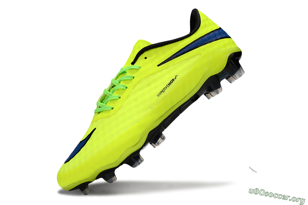 Nike Hypervenom Phantom FG Football Boots - Yellow/Black/Blue 6