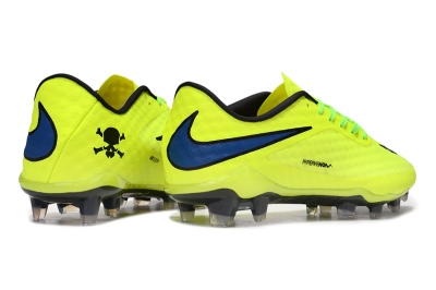 Nike Hypervenom Phantom FG Football Boots - Yellow/Black/Blue