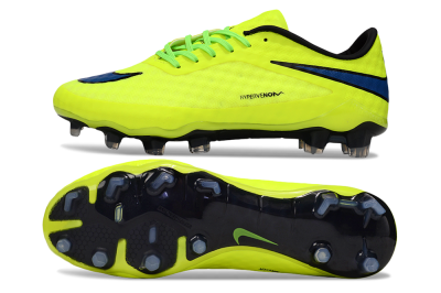 Nike Hypervenom Phantom FG Football Boots - Yellow/Black/Blue