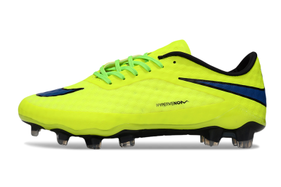 Nike Hypervenom Phantom FG Football Boots - Yellow/Black/Blue