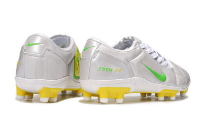 Nike Air Zoom Total 90 III FG Football Boots - White/Yellow