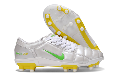 Nike Air Zoom Total 90 III FG Football Boots - White/Yellow