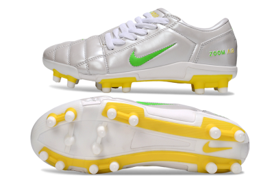 Nike Air Zoom Total 90 III FG Football Boots - White/Yellow
