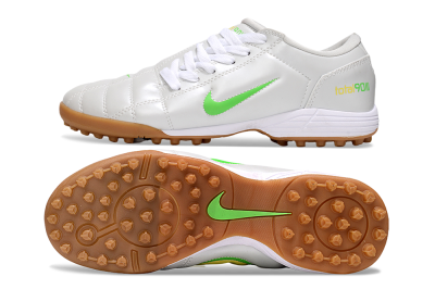 Nike Total 90 III TF Football Shoes - White/Yellow