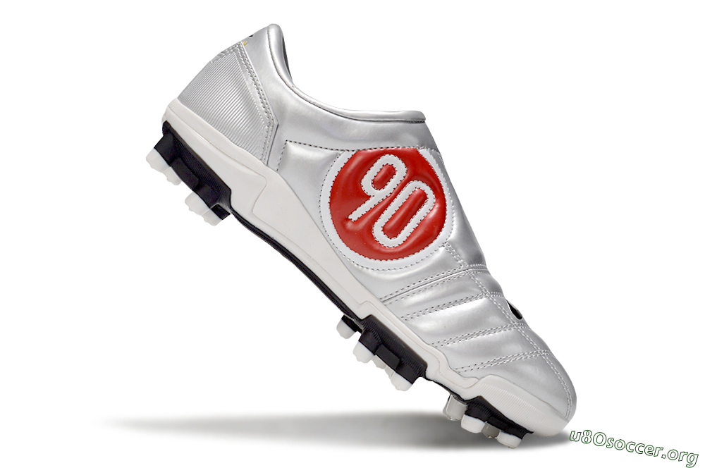 Nike Air Zoom Total 90 III FG Football Boots - Silver/Black/White 5