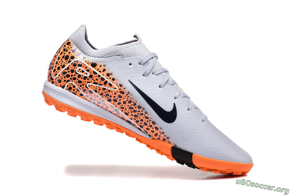 Nike Air Zoom Mercurial Vapor 16 Elite TF Football Shoes - Grey/White/Leopard 7
