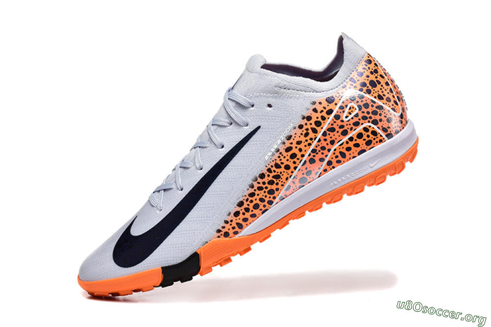 Nike Air Zoom Mercurial Vapor 16 Elite TF Football Shoes - Grey/White/Leopard 8