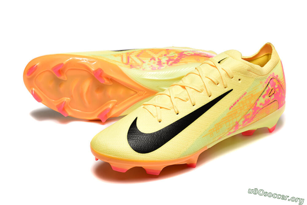 Nike Air Zoom Mercurial Vapor 16 Elite FG Football Boots - Yellow/Black/Red 0