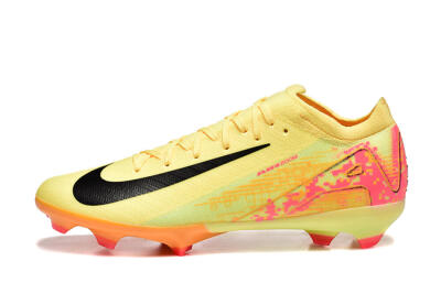 Nike Air Zoom Mercurial Vapor 16 Elite FG Football Boots - Yellow/Black/Red