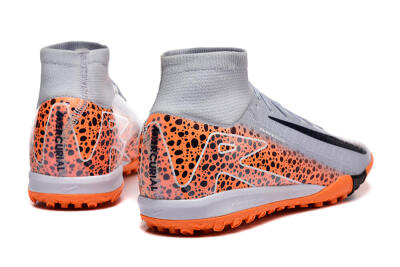 Nike Air Zoom Mercurial Superfly 10 Elite TF Football Shoes - Grey/Black/Leopard
