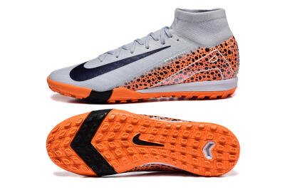 Nike Air Zoom Mercurial Superfly 10 Elite TF Football Shoes - Grey/Black/Leopard