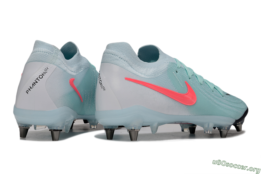 Nike Phantom GX 2 Elite SG Football Boots - Jade/Pink/Blue 6