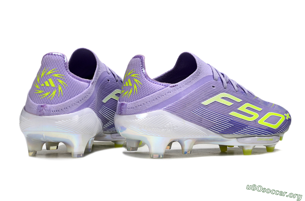 Adidas F50+ Elite Lightstrike Pro FG Football Boots - Purple/White/Yellow 6